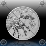 1oz GERMANIA 5 Mark 2026 (Germania Beasts: Sleipnir) BU